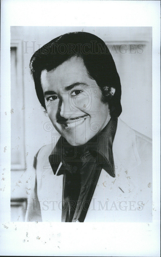 Press Photo Singer Wayne Newton - Historic Images