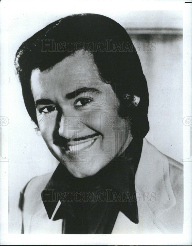 Press Photo Singer Wayne Newton - Historic Images