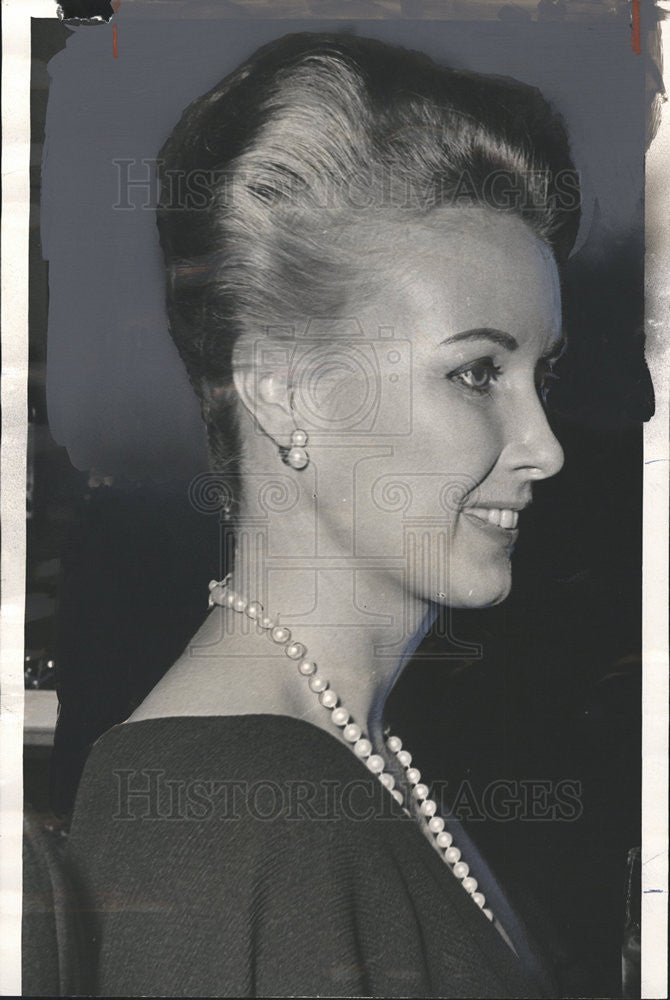 1965 Press Photo BETTY MAHONEY BEVERLY HILLS CALIFORNIA - Historic Images