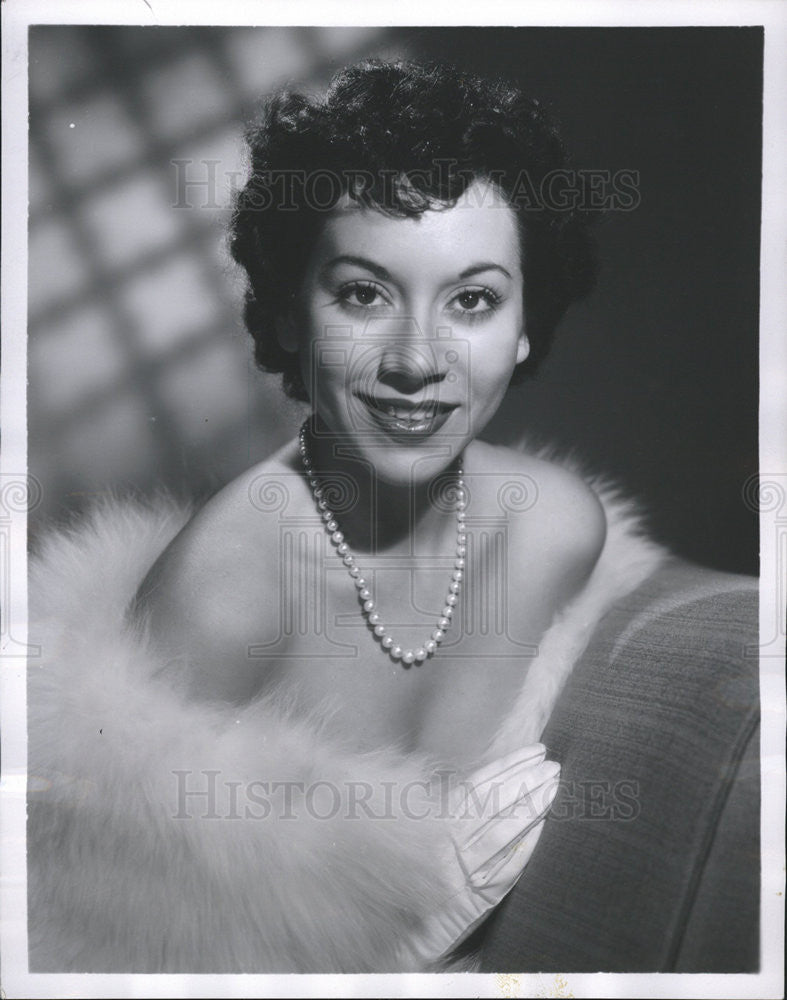 1954 Press Photo Soprano Elaine Malbin Will Return Railroad Hour Role In Salome - Historic Images