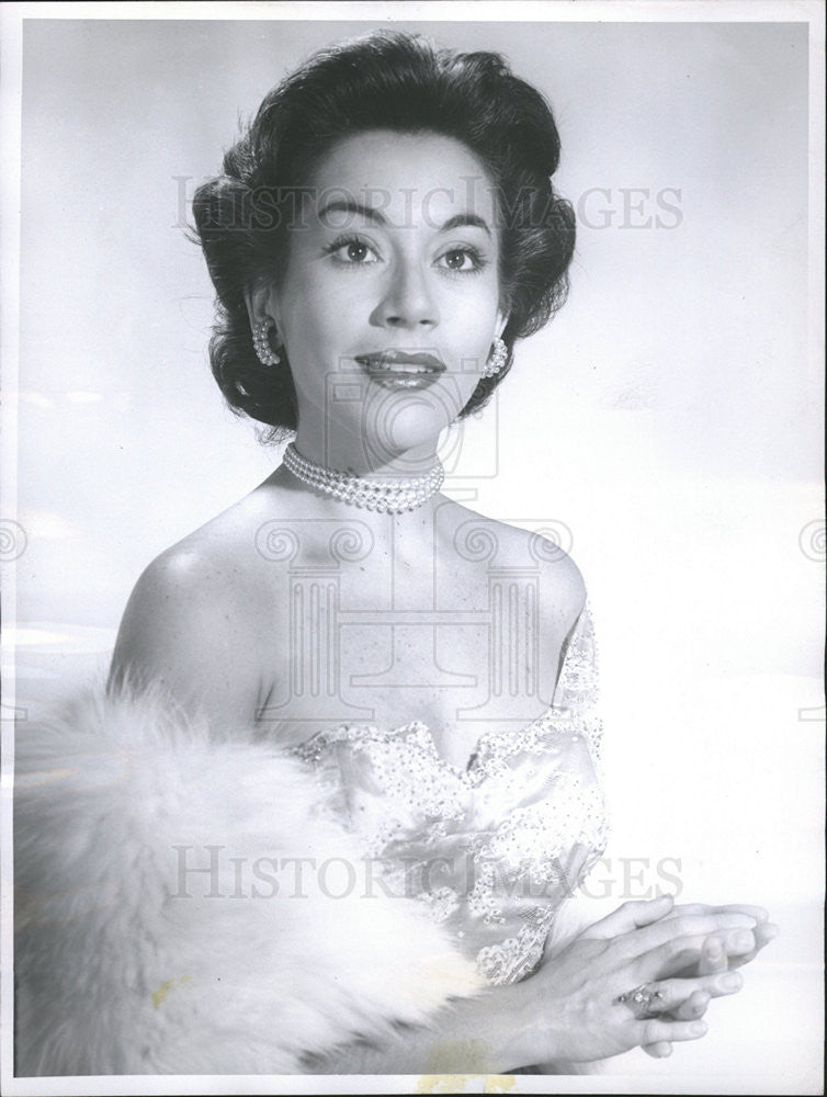 1956 Press Photo Elaine Malbin,soprano - Historic Images