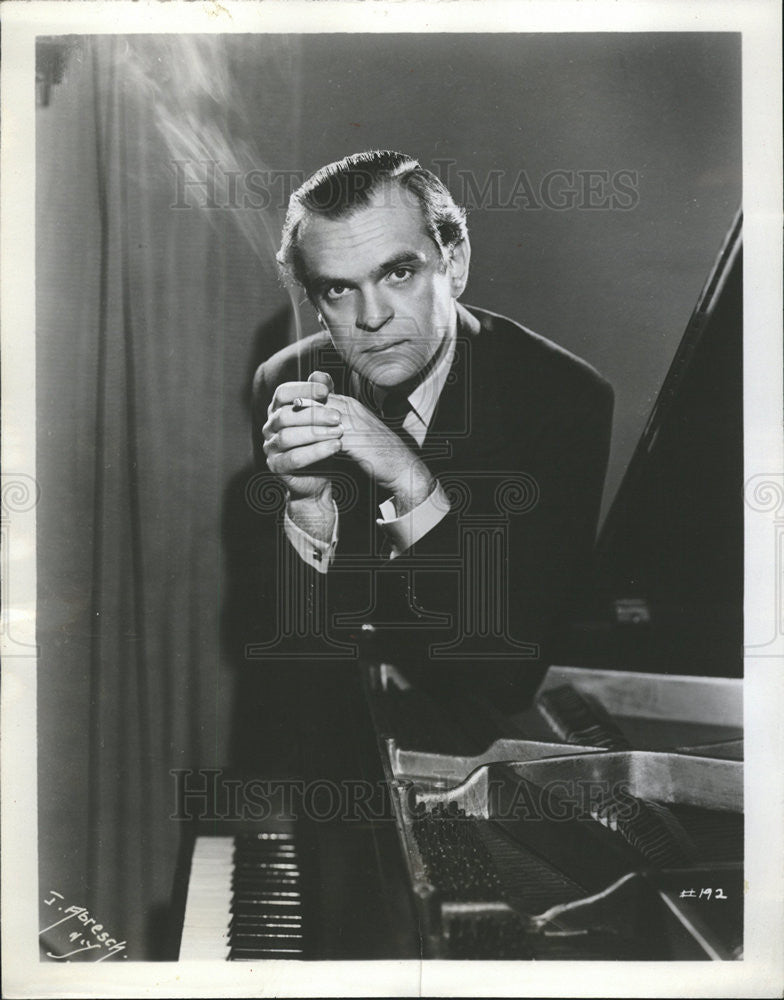 1962 Press Photo Witold Malcuzynski Appassionata - Historic Images