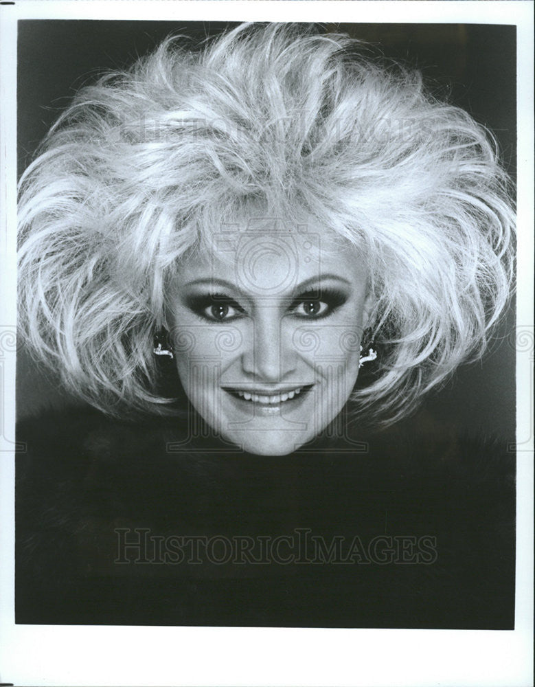 1988 Press Photo Comedienne Phyllis Diller Entertainer - Historic Images