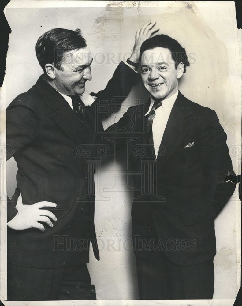 1955 Press Photo William Doody,Atty William S Stewart - Historic Images