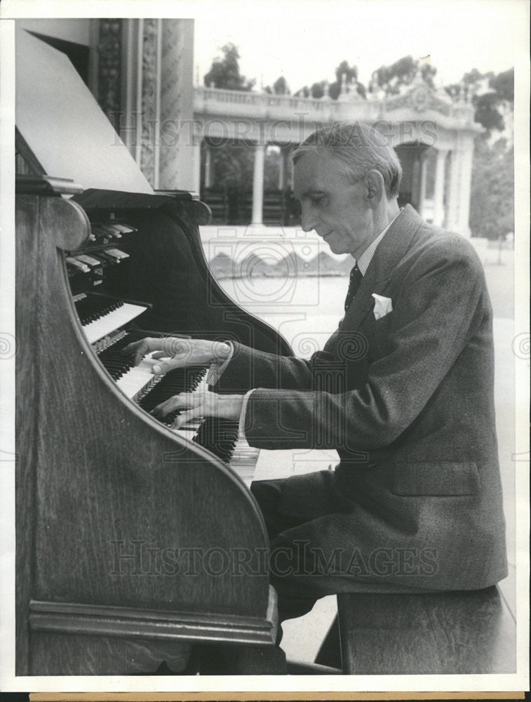 1935 Press Photo Composer Charles Wakefield Cadman - Historic Images