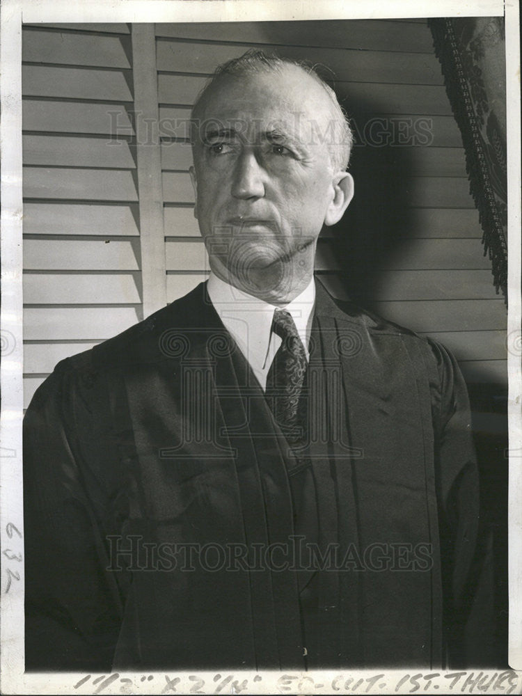 1941 Press Photo James F byrnes associate Justice of The us supreme Court - Historic Images