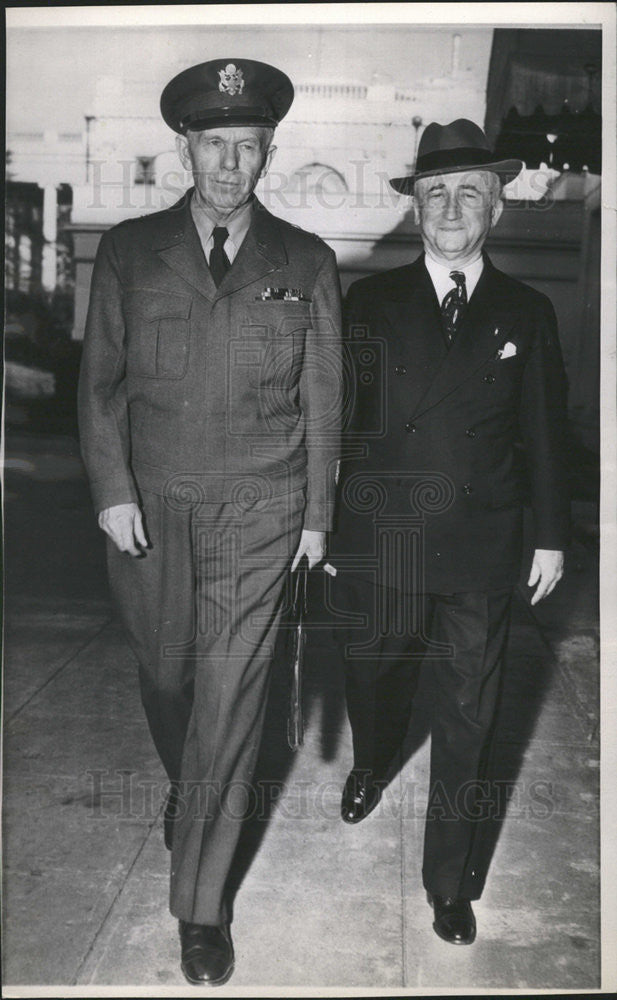 1947 Press Photo James Byrnes resigned Secretary State - Historic Images