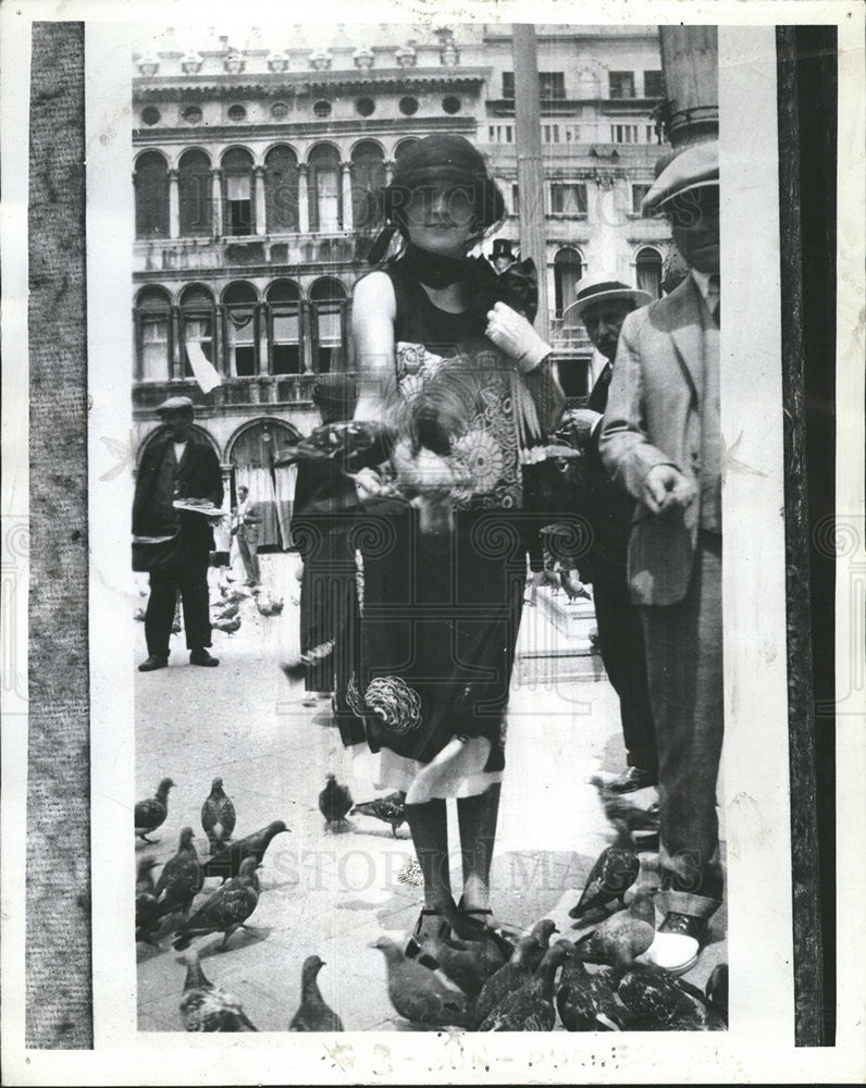 1937 Press Photo Duchess Canofa D&#39;Andria Venice Italy - Historic Images