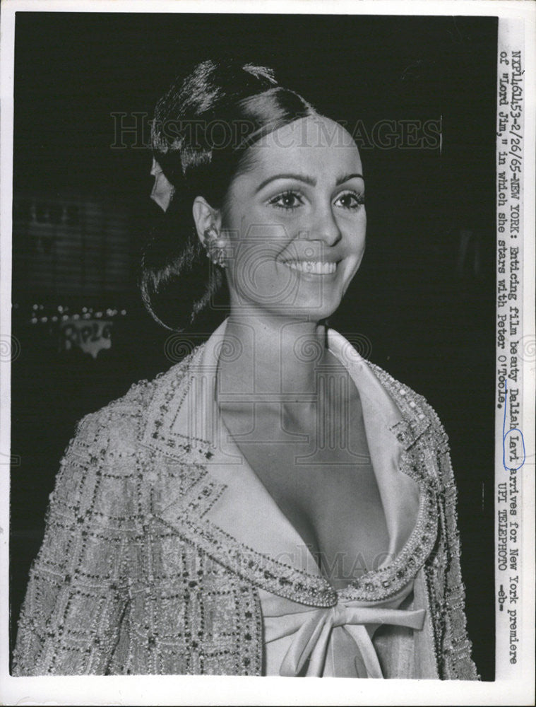 1965 Press Photo Daliah Levi - Historic Images