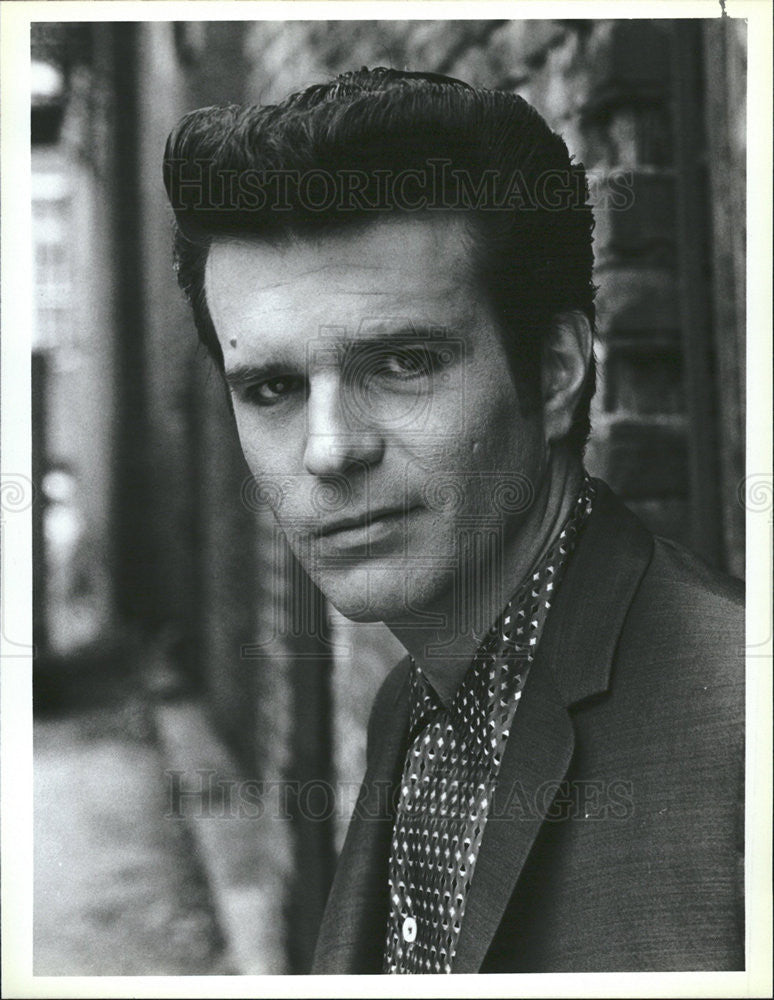 1986 Press Photo Anthony Denison Stars As Ray Luca On &quot;Crime Story&quot; - Historic Images