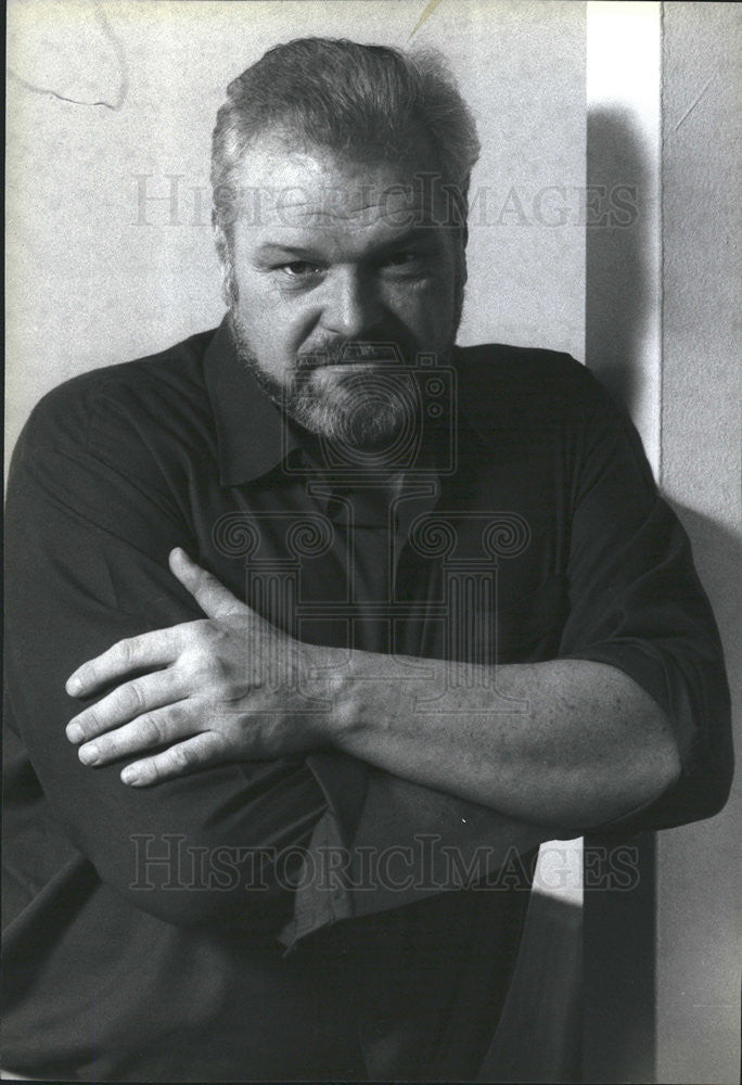 1989 Press Photo Actor Brian Dennehy CBS TV Series Day One - Historic Images