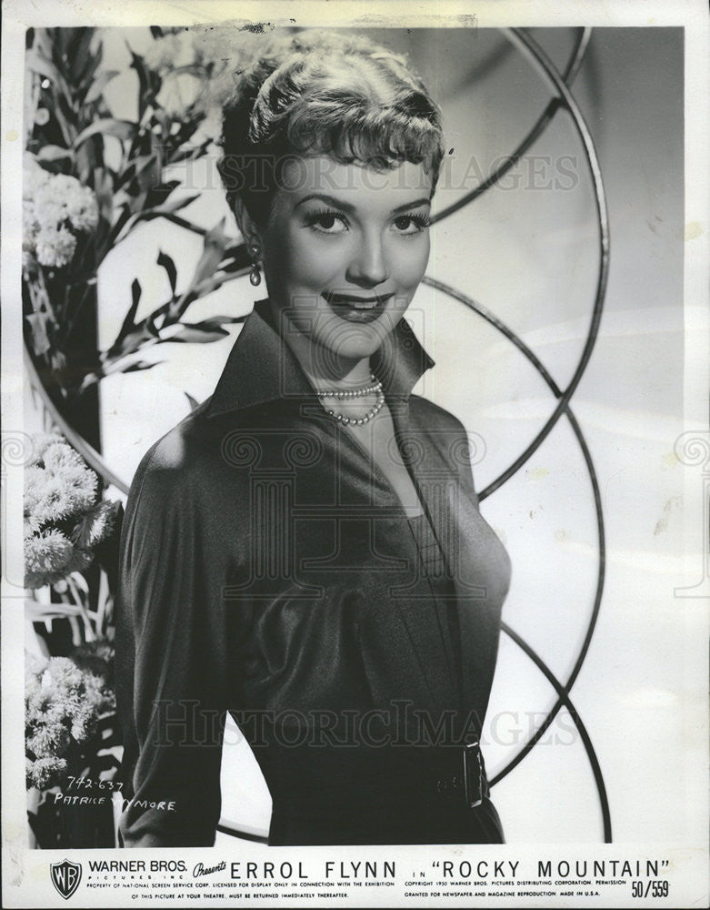 1950 Press Photo Patrice Wymore,actress - Historic Images