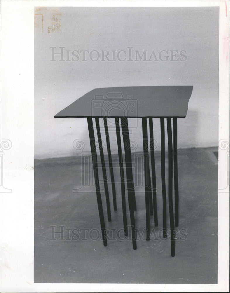 1989 Press Photo Furniture by Howard Meister - Historic Images