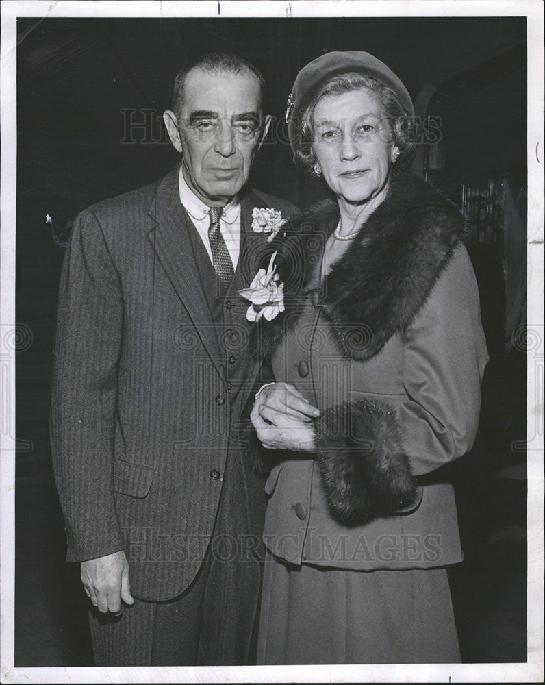 1962 Press Photo Prince Michael Cantacuzene &amp; Bride - Historic Images