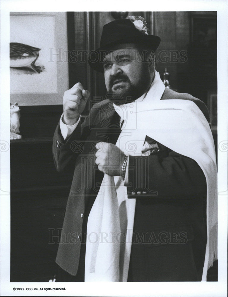 1992 Press Photo Dom DeLuise CBS Evening Shade - Historic Images