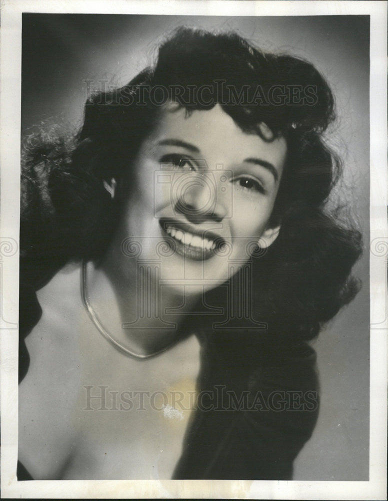 1947 Press Photo Frances Lafferty - Historic Images