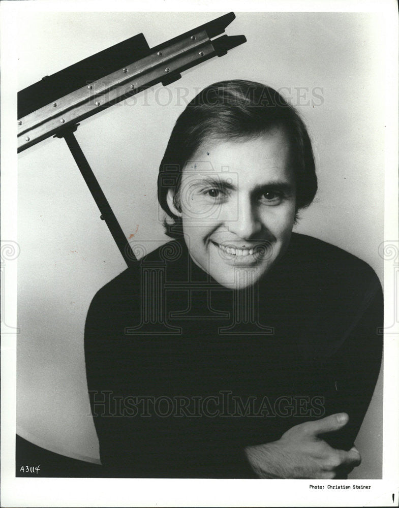 1974 Press Photo Pianist James Dick - Historic Images