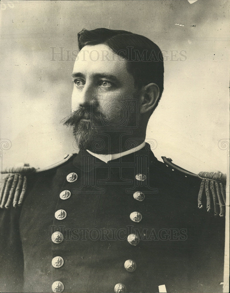 Undated Press Photo Capt. R.L. Russell "South Carolina" - Historic Images