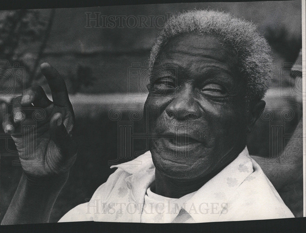 1972 Press Photo David Shanks,out of prison after 44 yrs - Historic Images