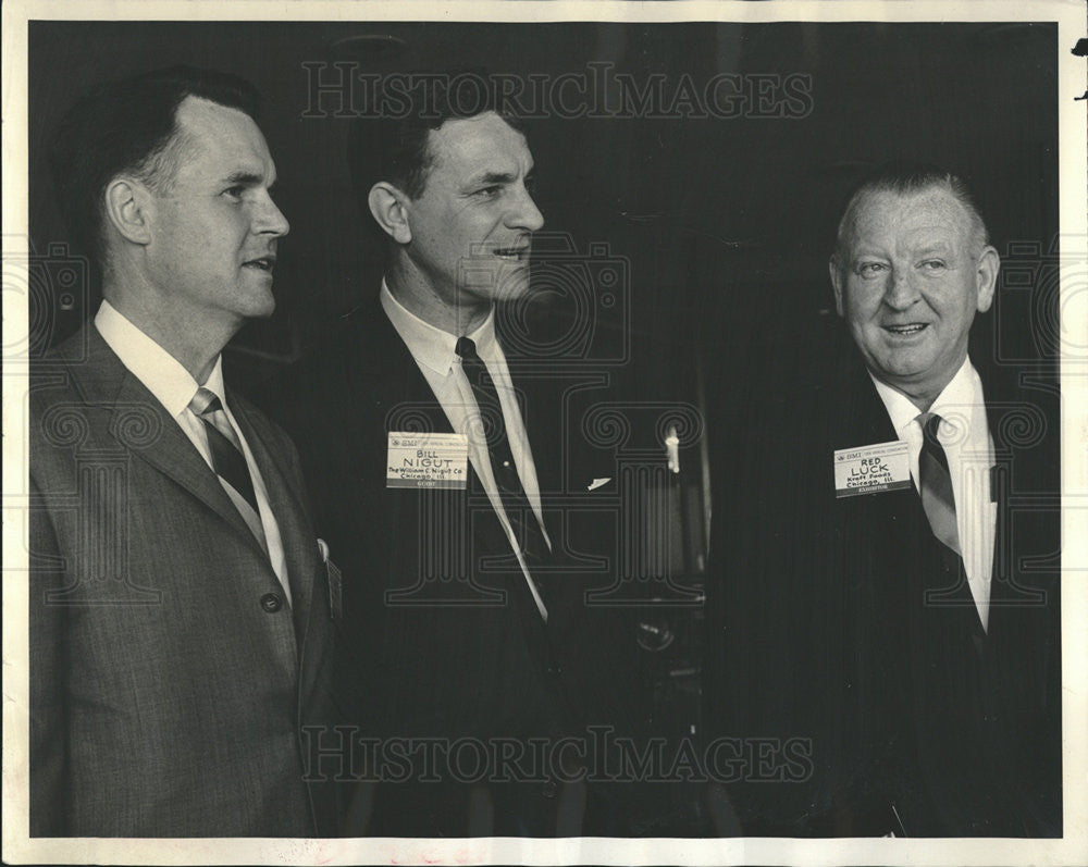 1965 Press Photo Wells Norris,Bill Nigut and Raymond Luck - Historic Images