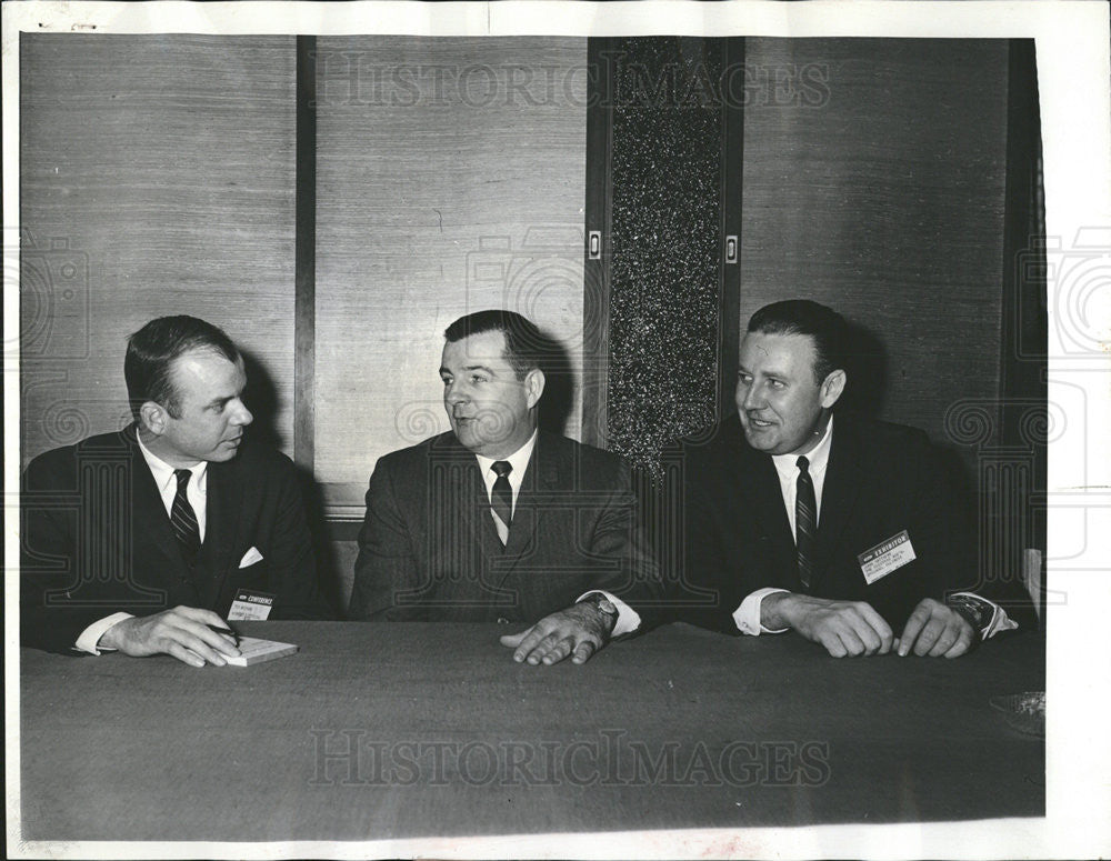 1964 Press Photo Ted Rickard Chicago Illinois Magazine Publisher - Historic Images