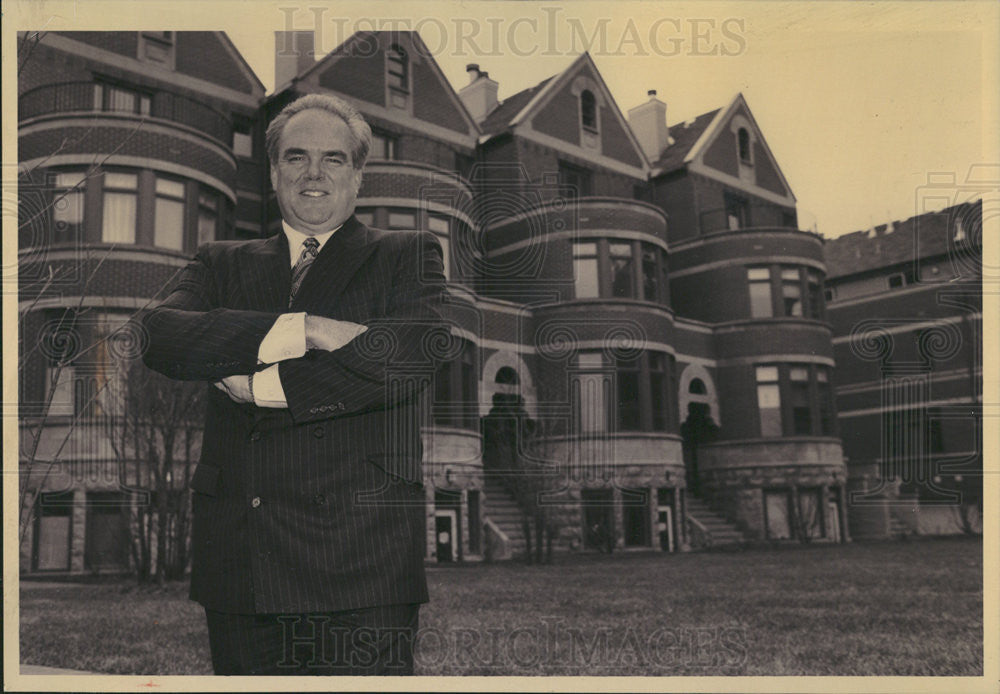 1993 Press Photo Daniel McLean President MCL Companies developer - Historic Images