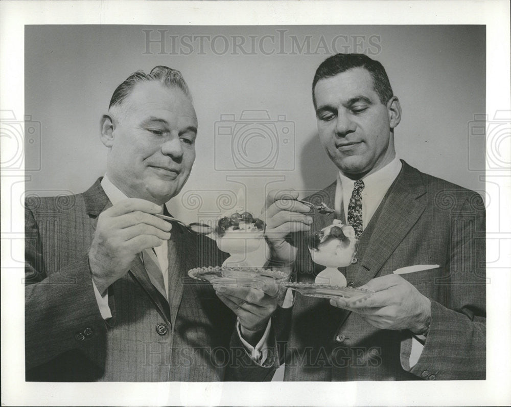 1961 Press Photo W. E. REHMANN PROMOTIONAL DIRECTOR AMERICAN DAIRY ASSOCIATION - Historic Images