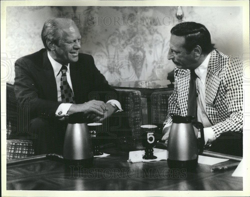 1985 Press Photo US President Gerald R. Ford/Republican - Historic Images