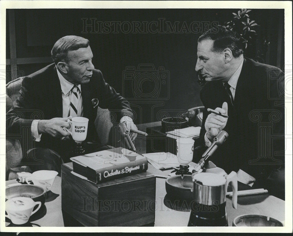 1984 Press Photo Sun-Times Columnist Irv Kupcinet - Historic Images