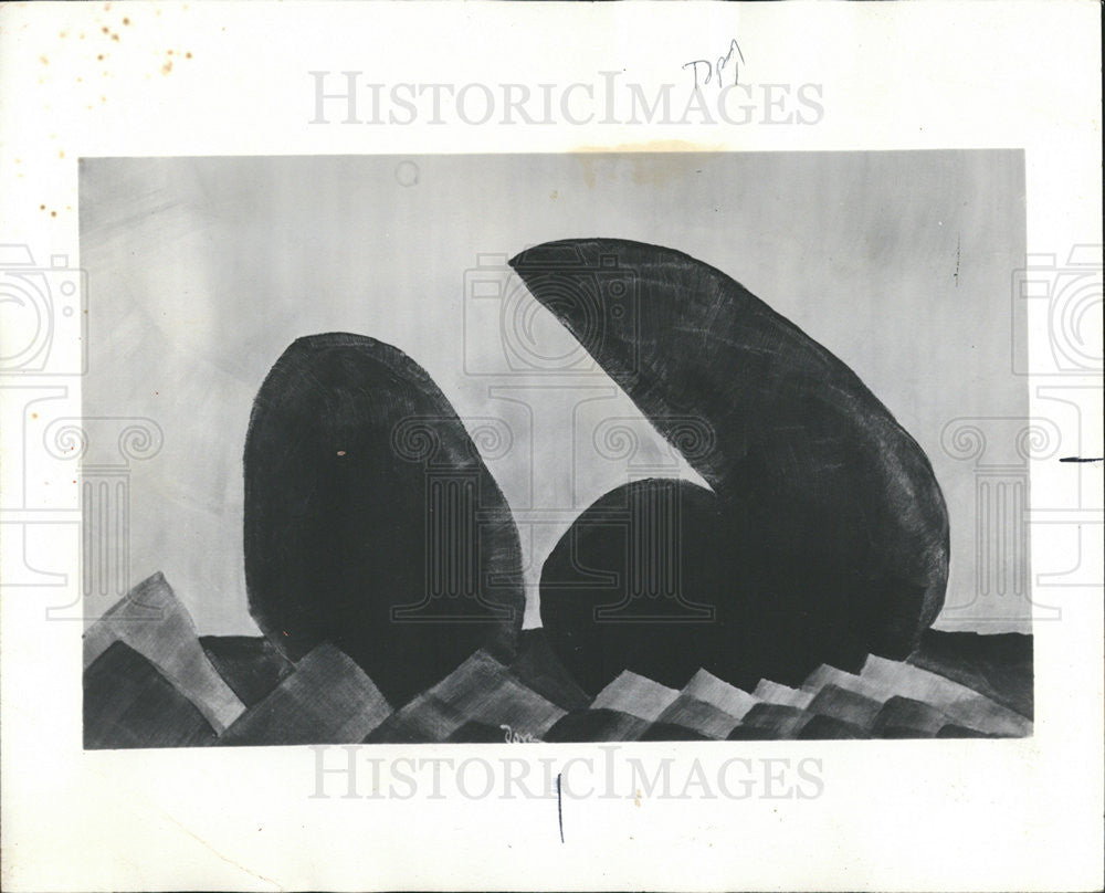 1975 Press Photo Arthur Dove American Artist Painter - Historic Images