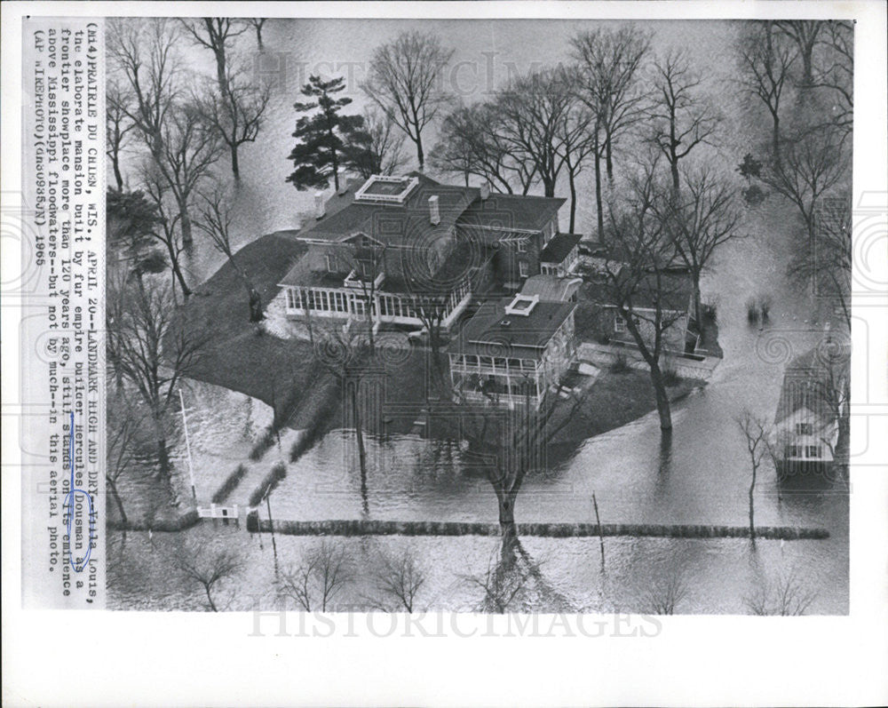 1965 Press Photo HERCULES DOUSMAN TREADER REAL ESTATE SPECULATOR VILLA LOUIS - Historic Images