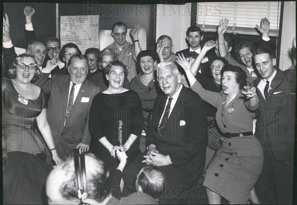 1960 Press Photo Paul Douglas American Democratic Politician Senator - Historic Images