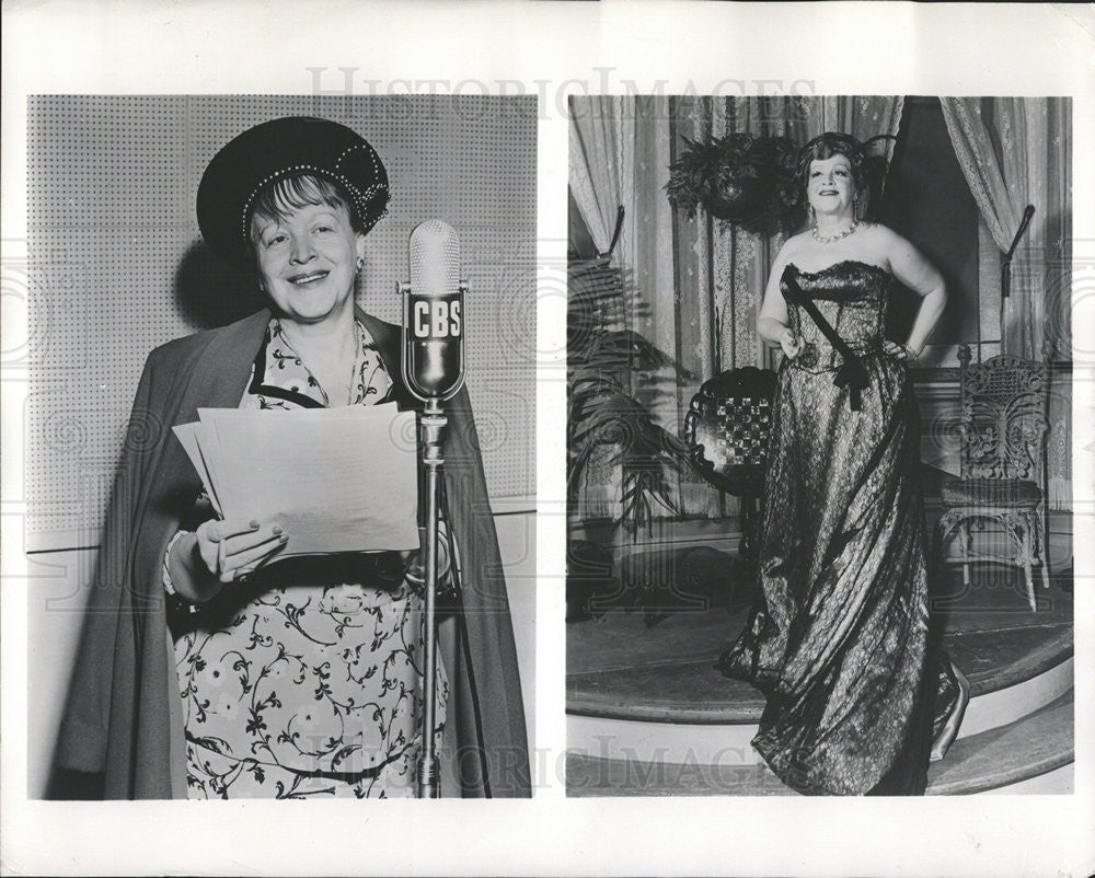 1948 Press Photo VeteranActress Doris Rich Busy Versatile Stars In Mrs Morrison - Historic Images