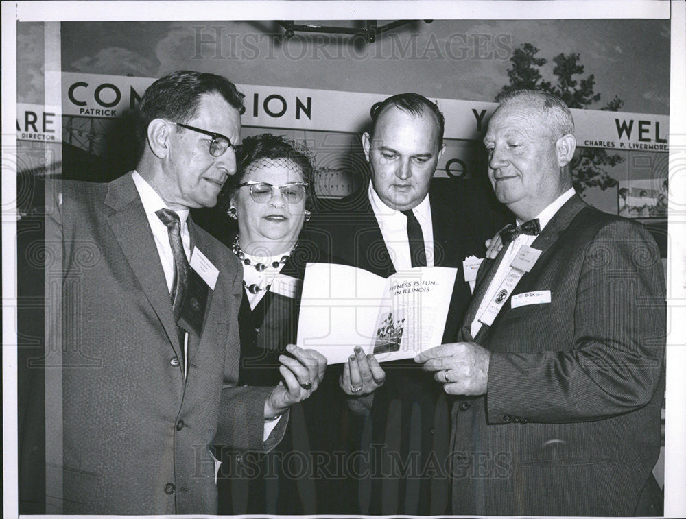 1963 Press Photo James Reidelberger Chicago Illinois Government Official - Historic Images