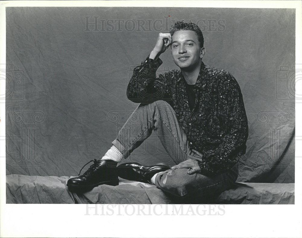 1992 Press Photo Actor Erol Sarabi - Historic Images