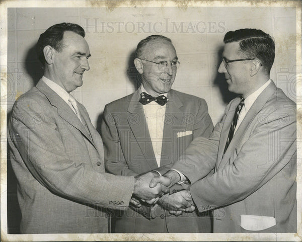 1955 Press Photo William J. Reilly Chicago Illinois Business Executive ...