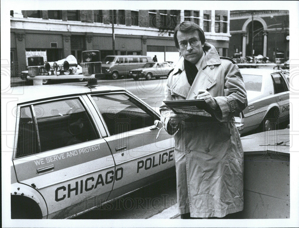 Press Photo ABC News National Correspondent Richard Threlkeld - Historic Images