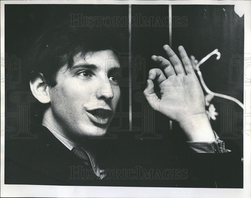 1970 Press Photo MICHAEL TILSON THOMAS AMERICAN CONDUCTOR PIANIST COMPOSER - Historic Images