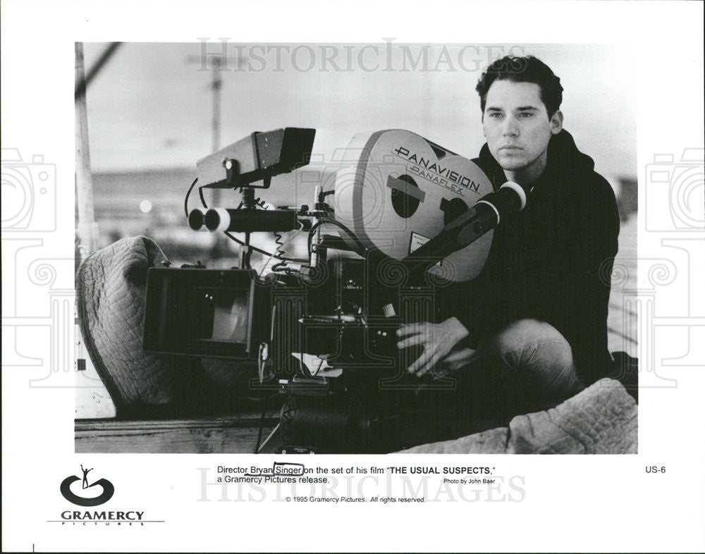 PRESS PHOTO BRYAN SINGER AMERICAN FILM DIRECTOR PRODUCER - Historic Images