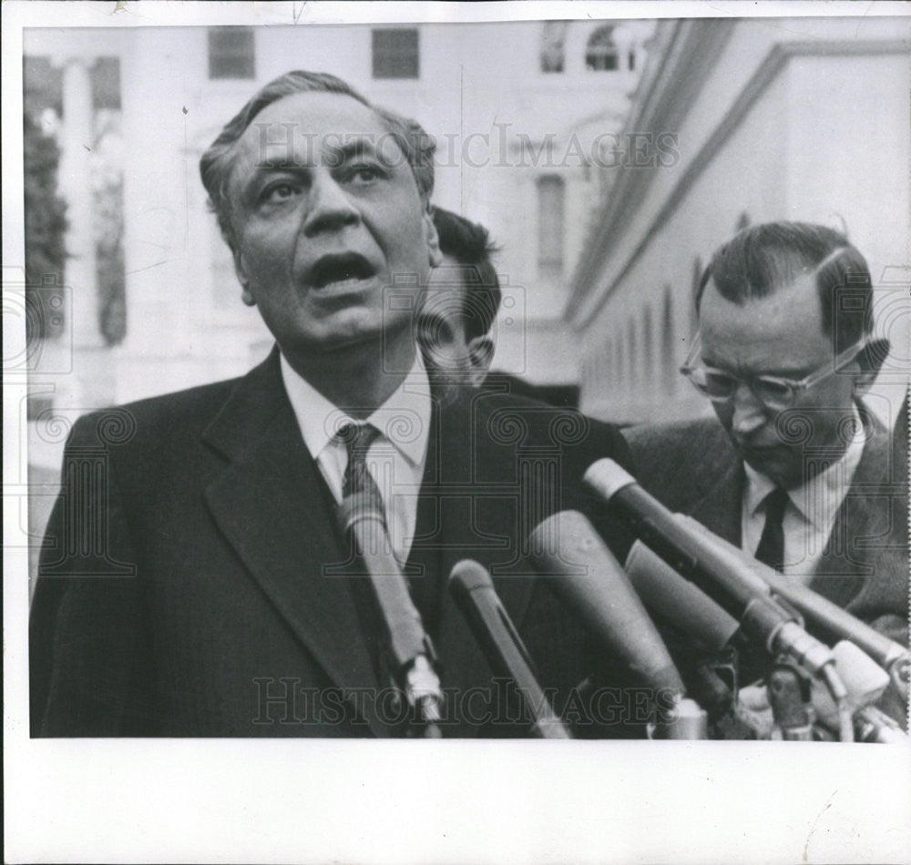 1962 Press Photo Indian Ambassador B. K. Nehru - Historic Images