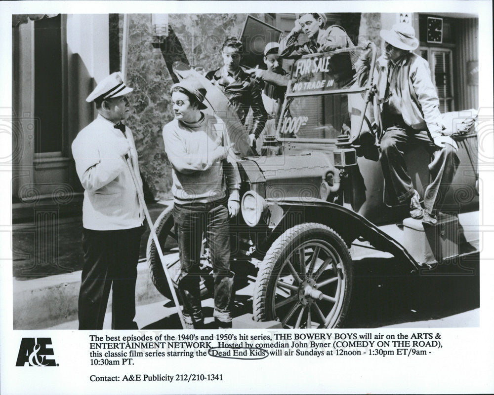 1940 Press Photo Best Episodes Bowery Boys Arts Network John Byner Comedian - Historic Images