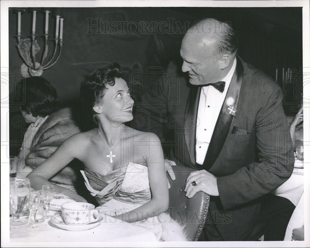 1960 Press Photo Kirsten Peterson Hans Nielsen Royal Danish Ballet - Historic Images