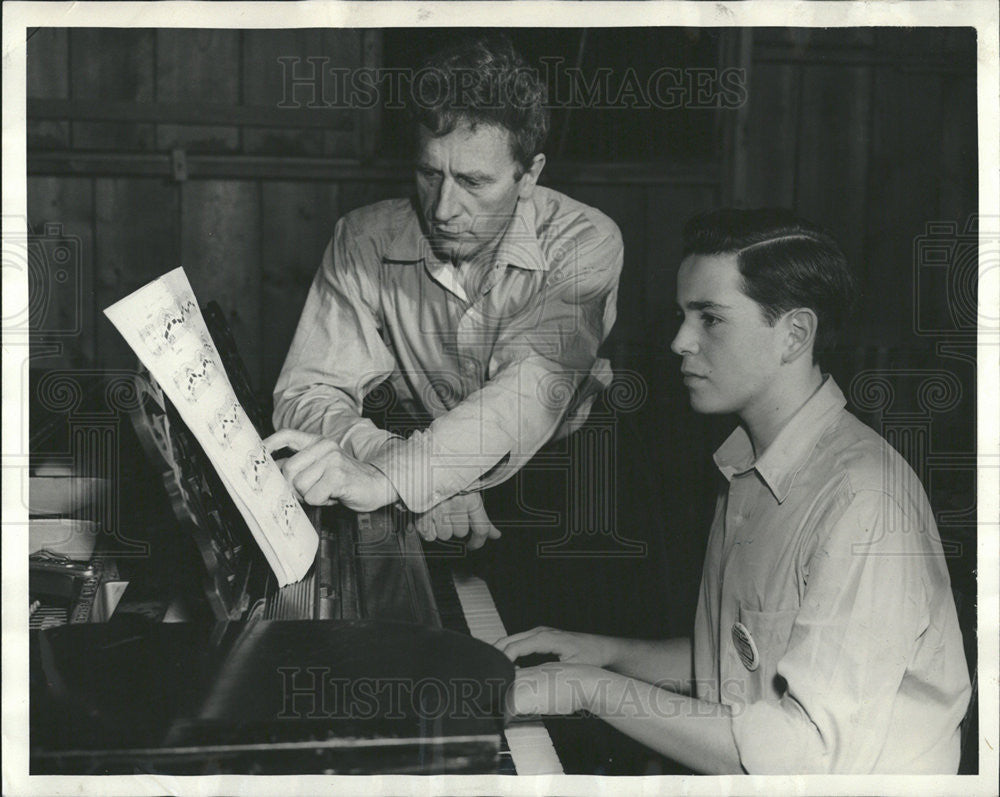 1942 Press Photo Joseph M Rezits Champaign Illinois Pianist - Historic Images