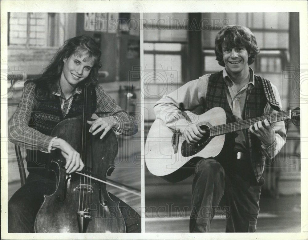 1986 Press Photo Lori Singer American Film Television Actress Chicago Illinois - Historic Images