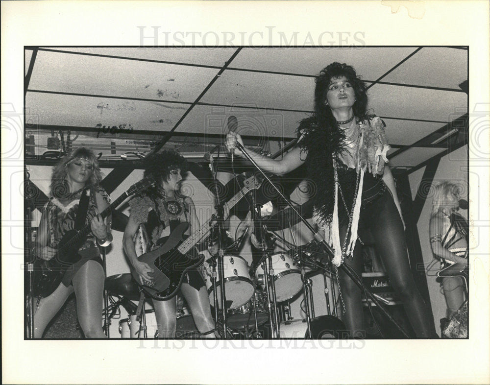 Undated Press Photo United States Chicago Illinois Rock Music Band Tough Love - Historic Images