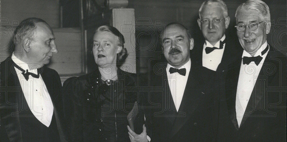 1940 Press Photo Dorothy Thompson American Journalist Newspaper Columnist - Historic Images