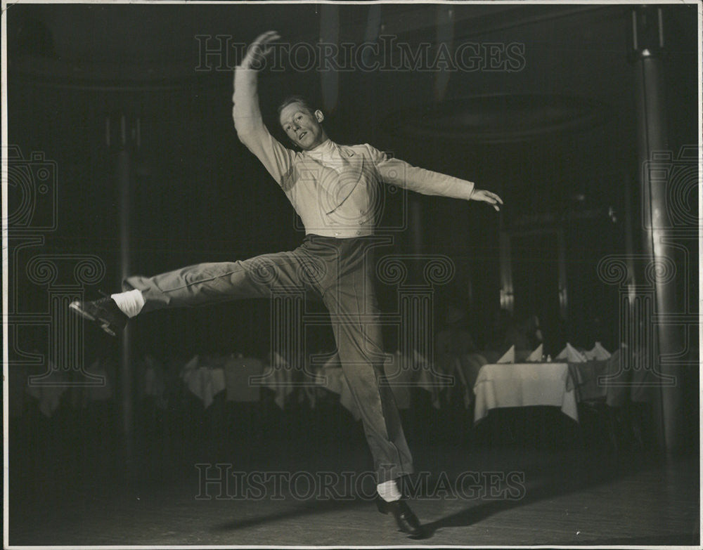 Undated Press Photo Dancer Paul Draper Tapdancer Choreographer - Historic Images