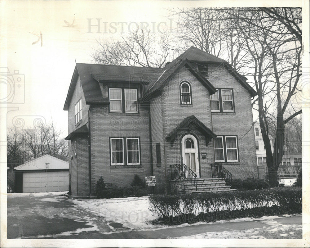 1964 Press Photo 4-Bedroom Home Donated to Rogers Family by The George Newitt - Historic Images