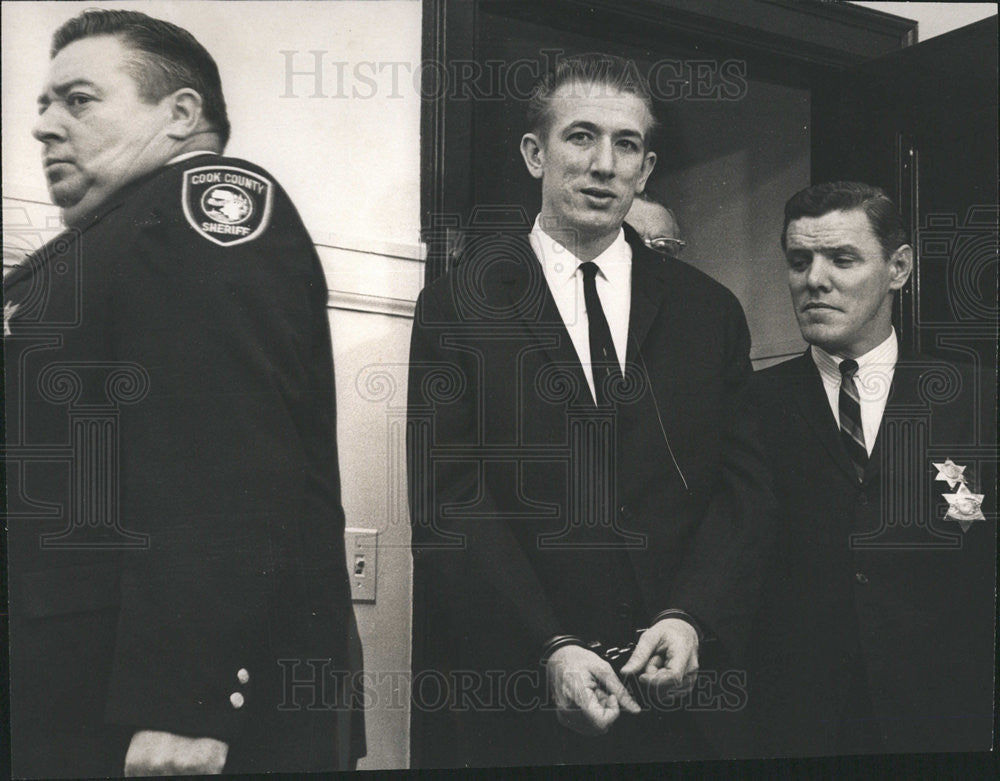 1966 Press Photo George Reisner, Judge Paschen&#39;s Personal Bailiff - Historic Images