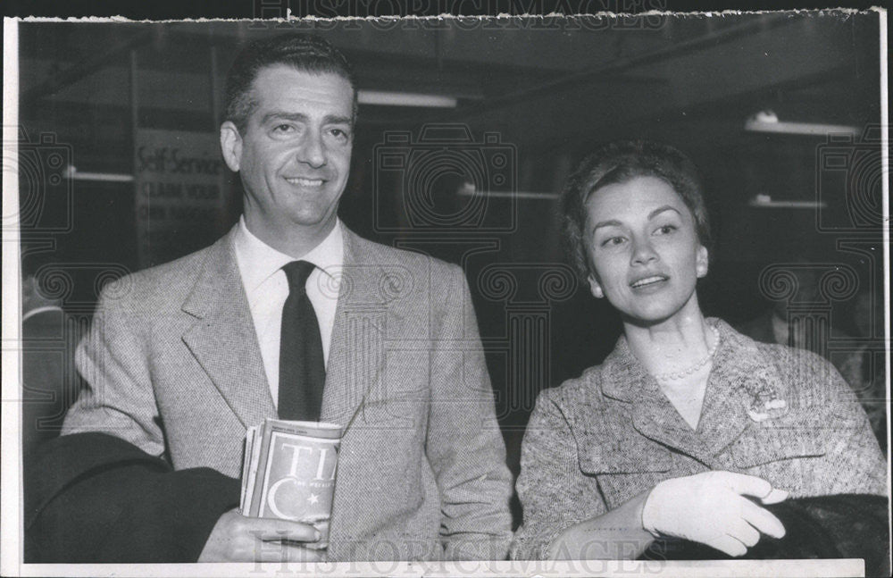 1958 Press Photo Film Actress Linda Christian - Historic Images